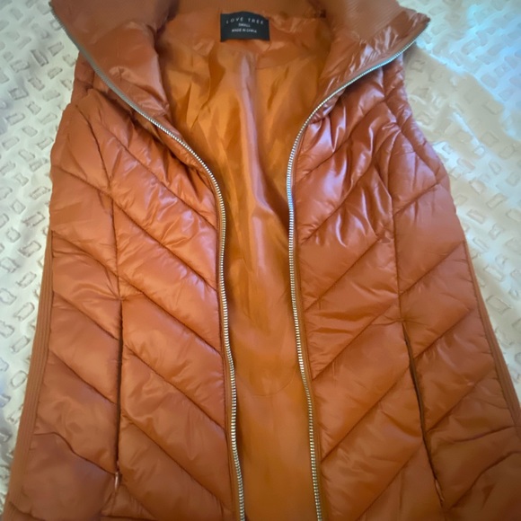 Love tree orange vest for woman’s - Picture 3 of 4